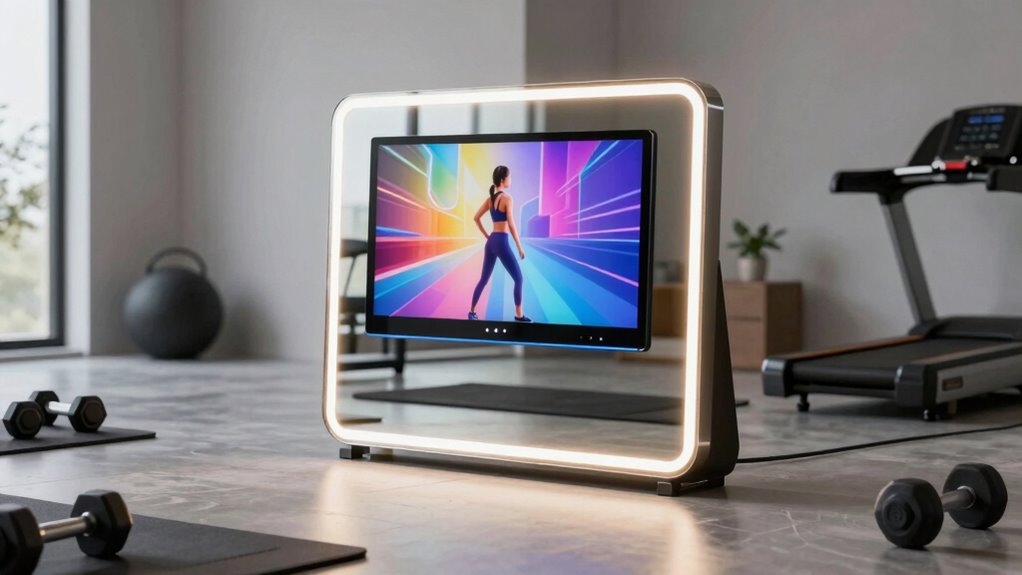 interactive high tech exercise equipment