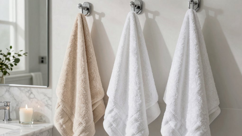 luxury durable colorful towels