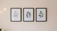 minimalist calming wall decor