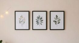minimalist calming wall decor