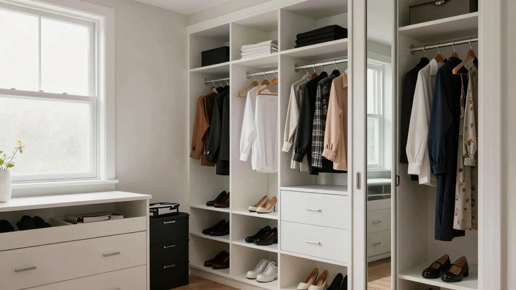 organized closets reduce stress