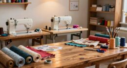 organized crafting workspace essentials