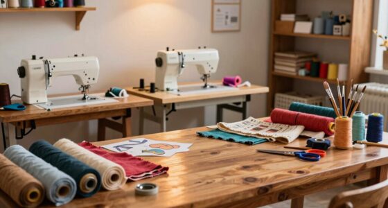organized crafting workspace essentials