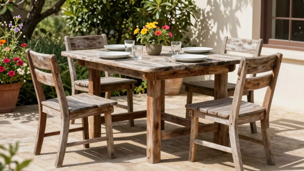 outdoor furniture enhances outdoor living