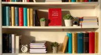 personal growth bookshelf themes