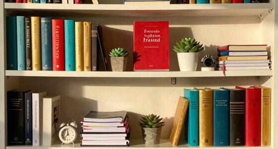 personal growth bookshelf themes