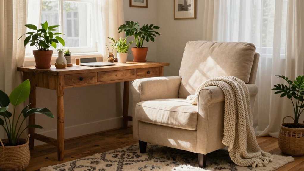 personalized ergonomic cozy workspace