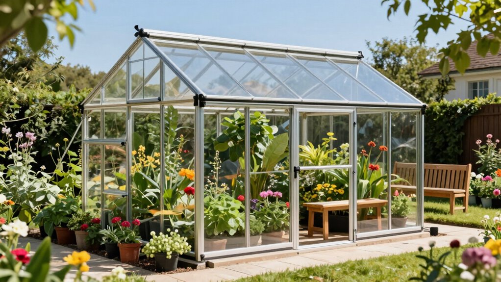 popular backyard greenhouse kits
