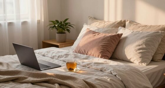 realistic digital relaxation routine