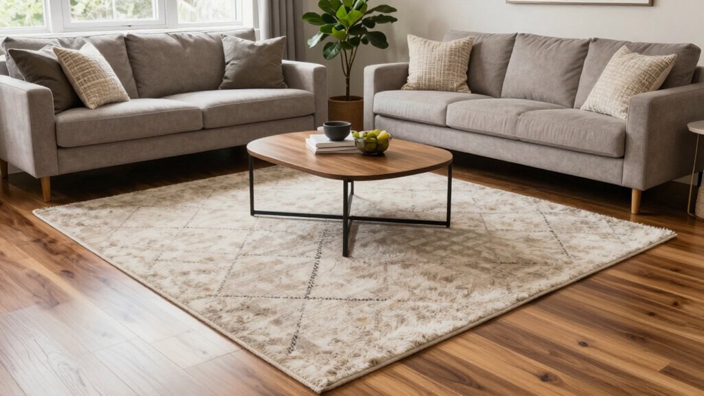 rug color texture size