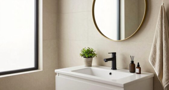 smart small bathroom updates