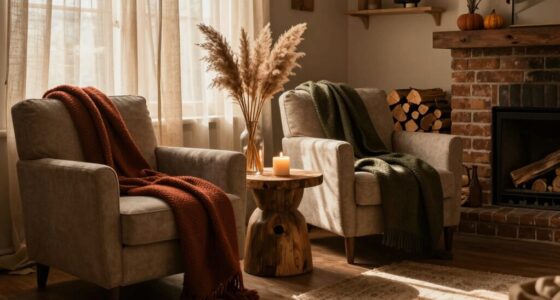 subtle autumn home decor