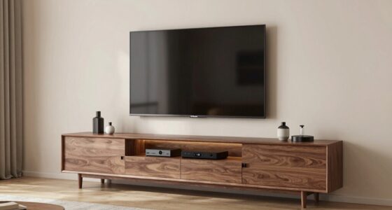 tv console design tips