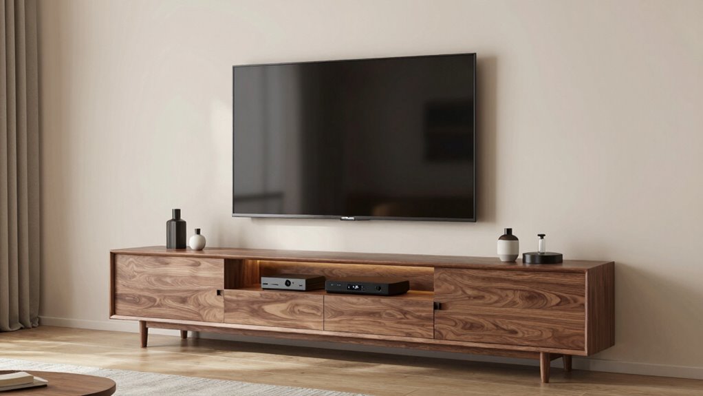 tv console design tips