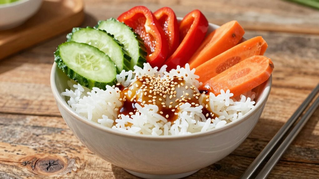 versatile customizable rice bowls