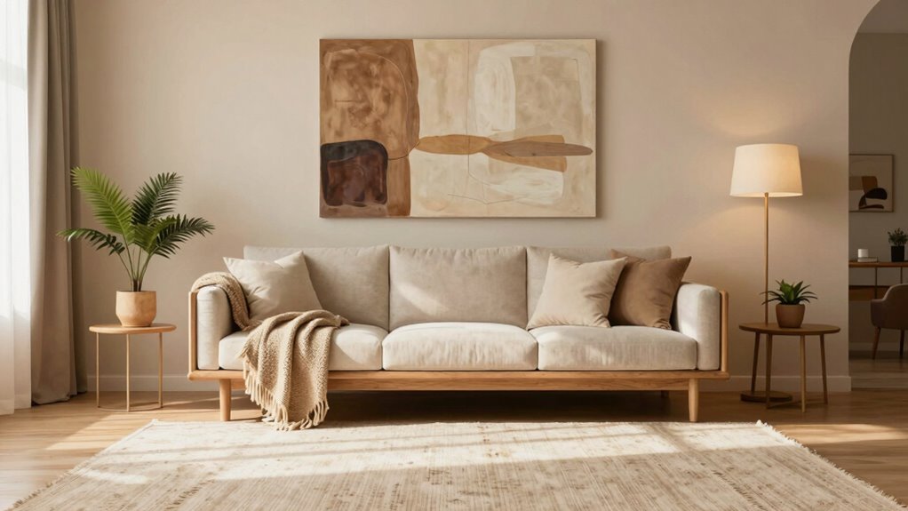 warm minimalist cozy ambiance