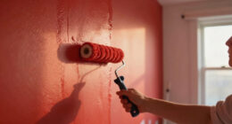 A “Boring, Unenthusiastic” Bedroom Got a Bold Accent Wall in Just 2 Days