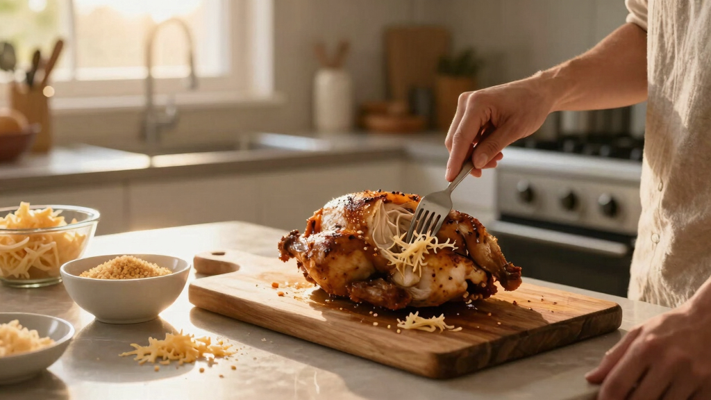 Turn Leftover Rotisserie Chicken Into Nuggets With 2 Extra Ingredients