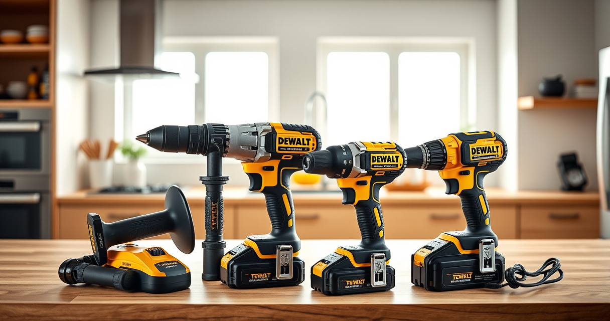 Best DEWALT Power Tools for DIY Projects