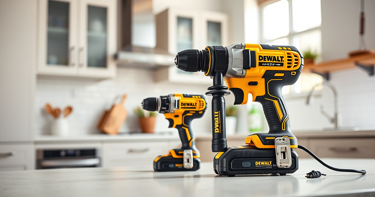 DEWALT 20V MAX Combo Kit vs DEWALT Brushless Drill: Full Comparison