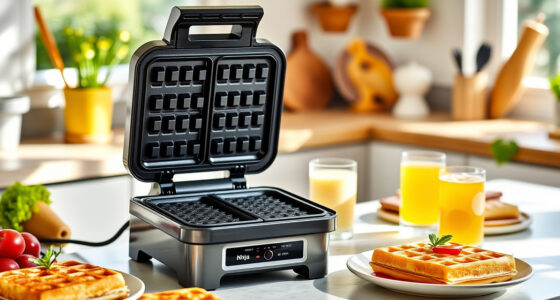 Master Perfect Summer Waffles with the Ninja Belgian Waffle Maker Pro