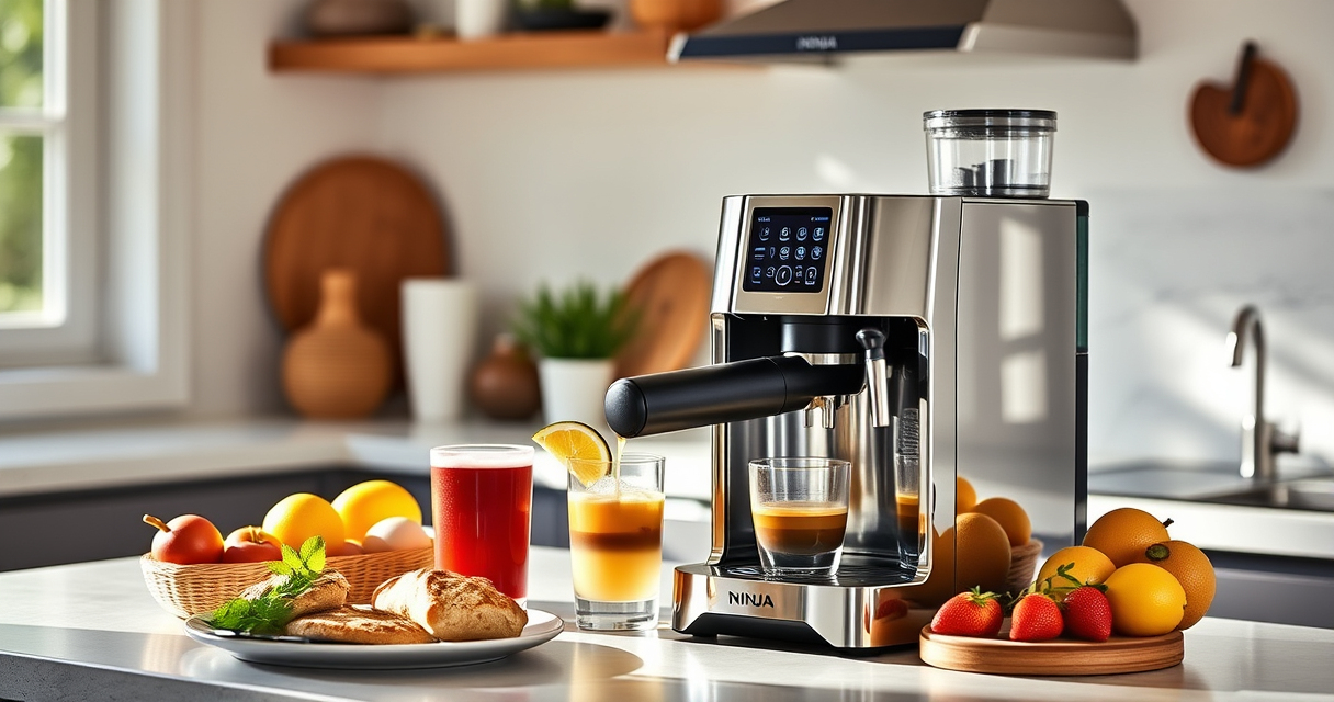 Summer Iced Espresso Delight with Ninja Luxe Café Premier