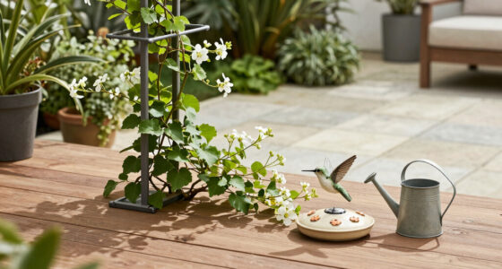 This Non-Invasive Flowering Vine Helps Keep Your Home Cool – And Hummingbirds Love It