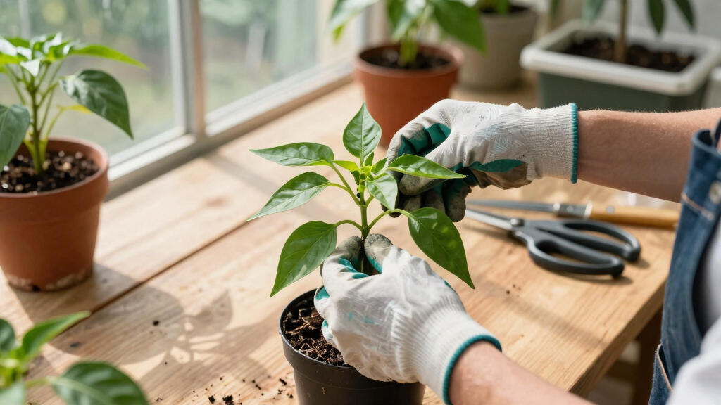 Topping pepper plants: When, why, and how to do It right