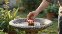 A Heatwave Can Spoil Bird Bath Water Fast – This Simple Copper Trick Keeps It Fresher For Longer