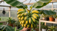 Bananas Sprout In Rayleigh Garden UK After 15 Years