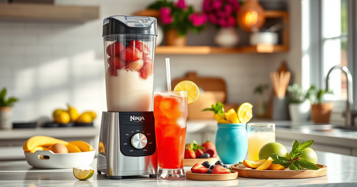 Create the Perfect Summer Slushies with Ninja SLUSHi Twist