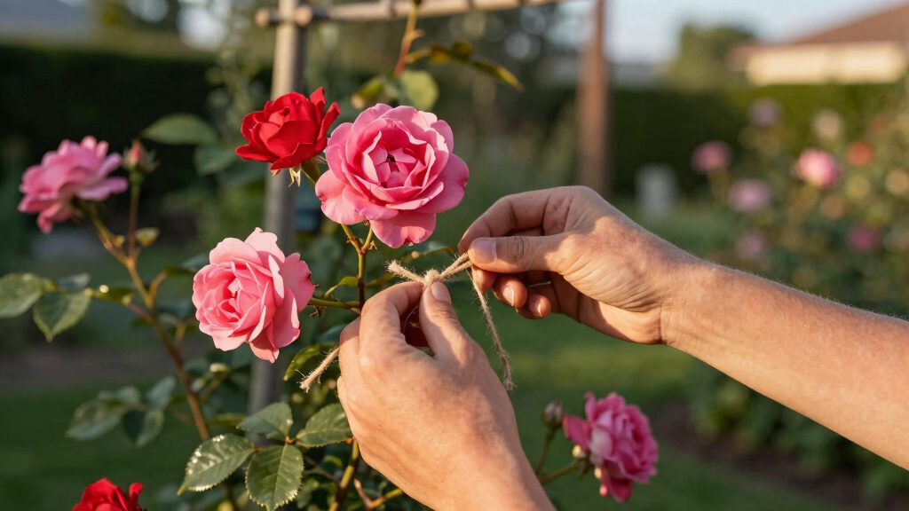 Joanna Gaines Proves Climbing Roses Are The Secret To A More Romantic Backyard