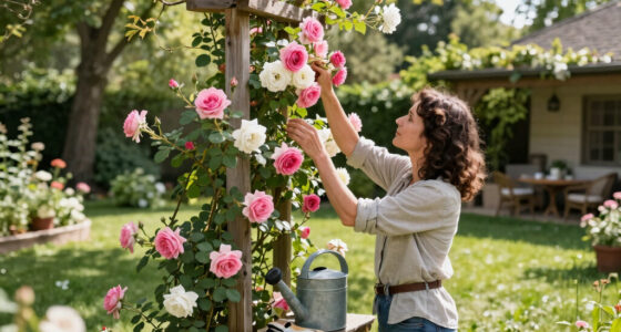 Joanna Gaines Proves Climbing Roses Are the Secret to a More Romantic Backyard