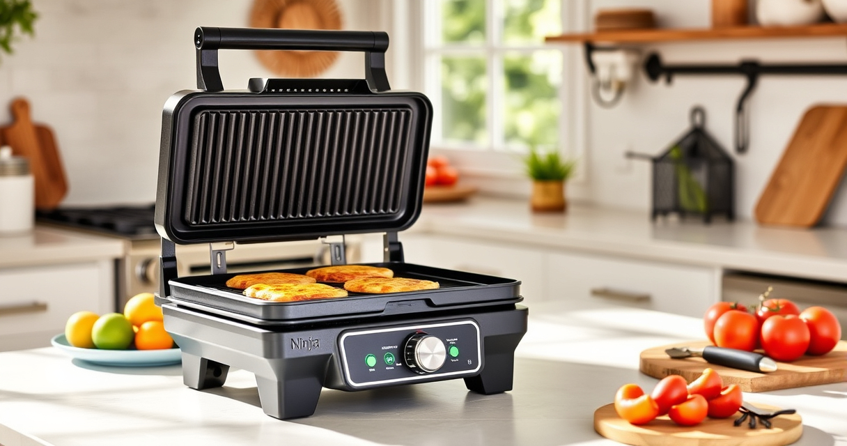 Ninja Foodi Pro 5-in-1 Indoor Grill: Summer Grilling Made Easy