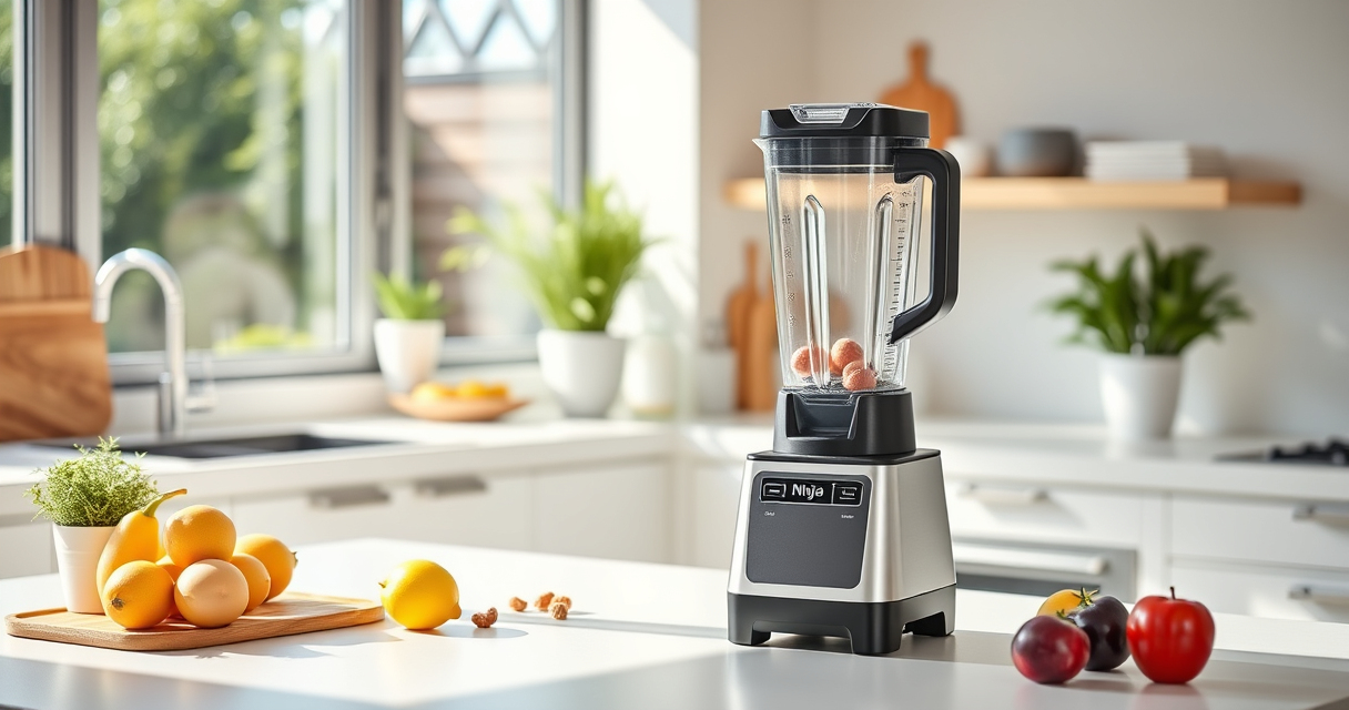 Ninja Professional Blender: Perfect for Summer Smoothies & Frozen Drinks
