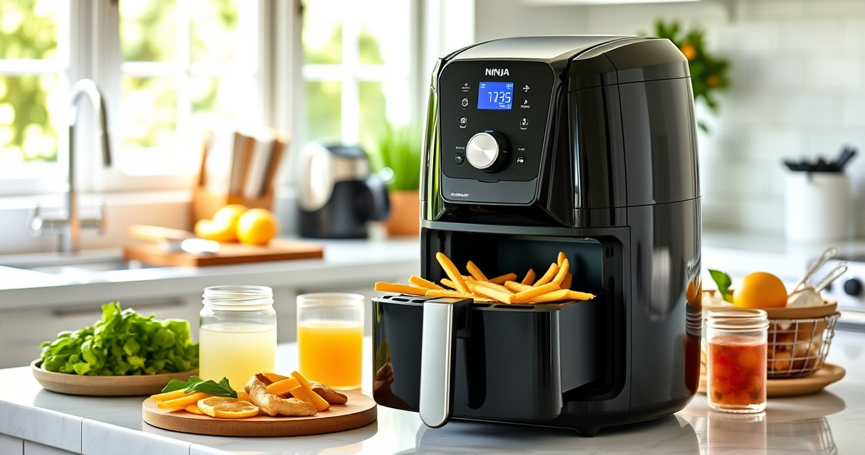 Summer Grilled Veggies & Chicken with Ninja DoubleStack XL Air Fryer