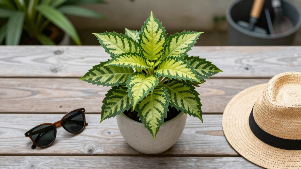 This Tropical Annual Is Always A Must-Have In My Shady Summer Containers For Colorful Blooms & Glossy Foliage