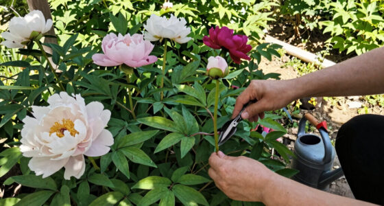 What Peonies Need In July – 4 Vital Tasks To Prevent Disease And Enjoy Big, Blousy Blooms Next Year