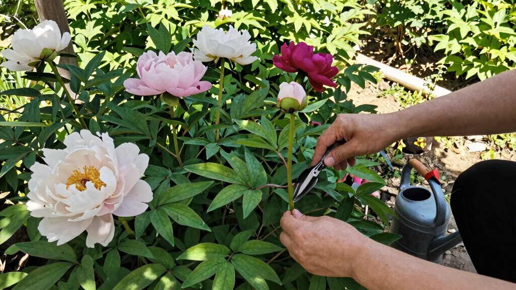 What Peonies Need In July – 4 Vital Tasks To Prevent Disease And Enjoy Big, Blousy Blooms Next Year
