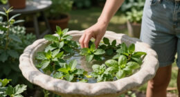 I Saw TikTok Telling People To Put Herbs In Their Bird Baths... But Is It Actually A Good Idea?