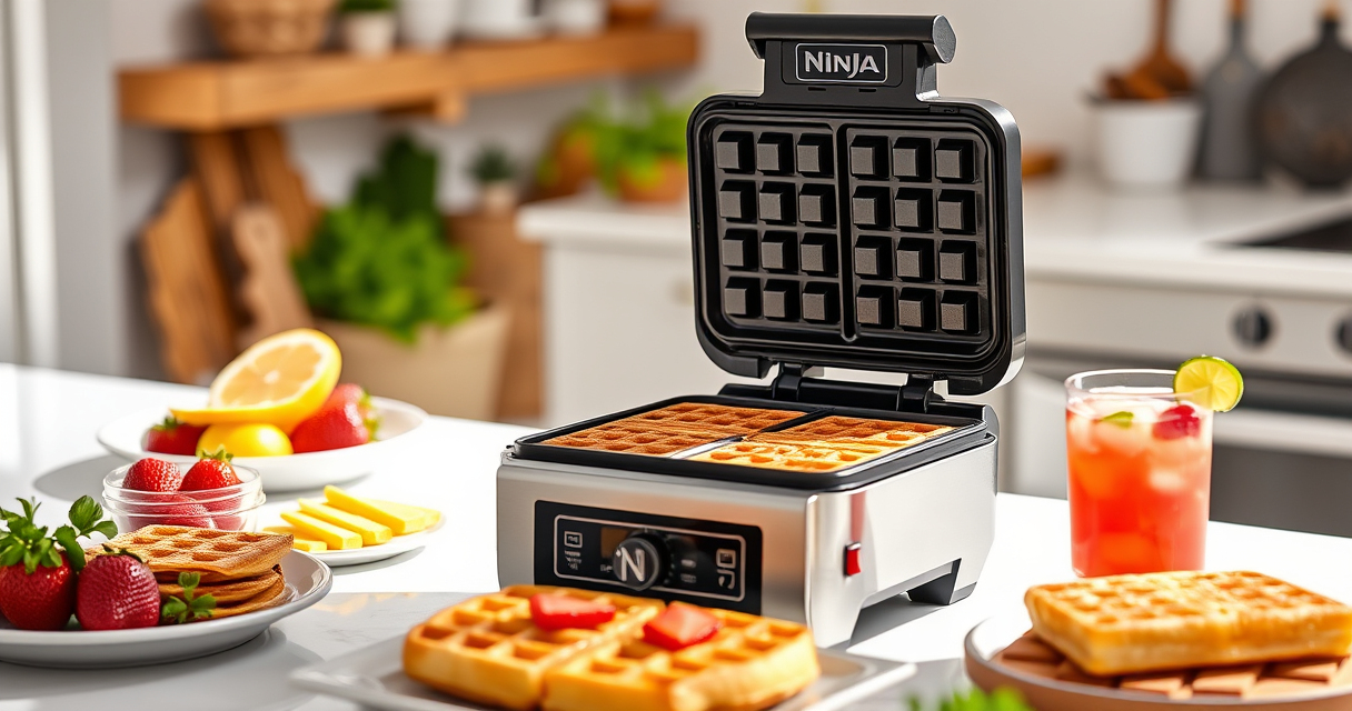 Ninja Belgian Waffle Maker Pro: The Perfect Summer Waffles