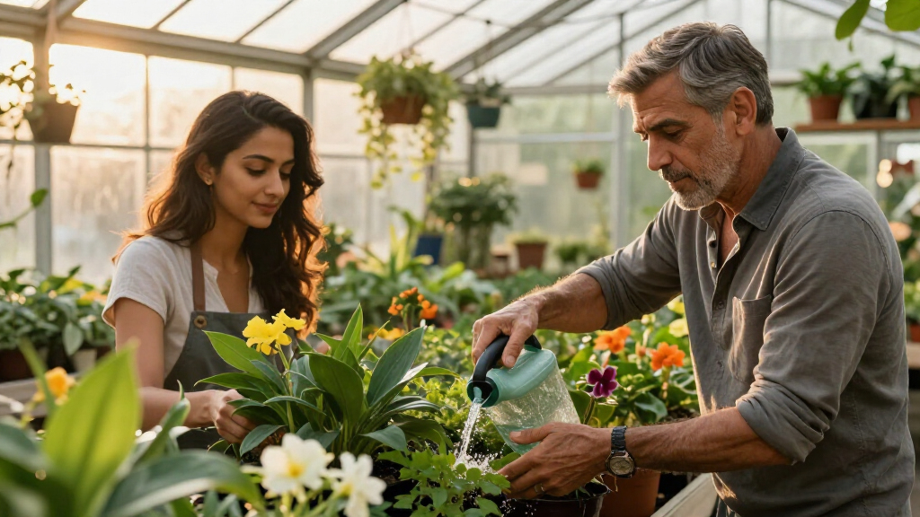 Amal And George Clooney's Greenhouse Shows How To Create A Lush Container Garden In The Smallest Spaces