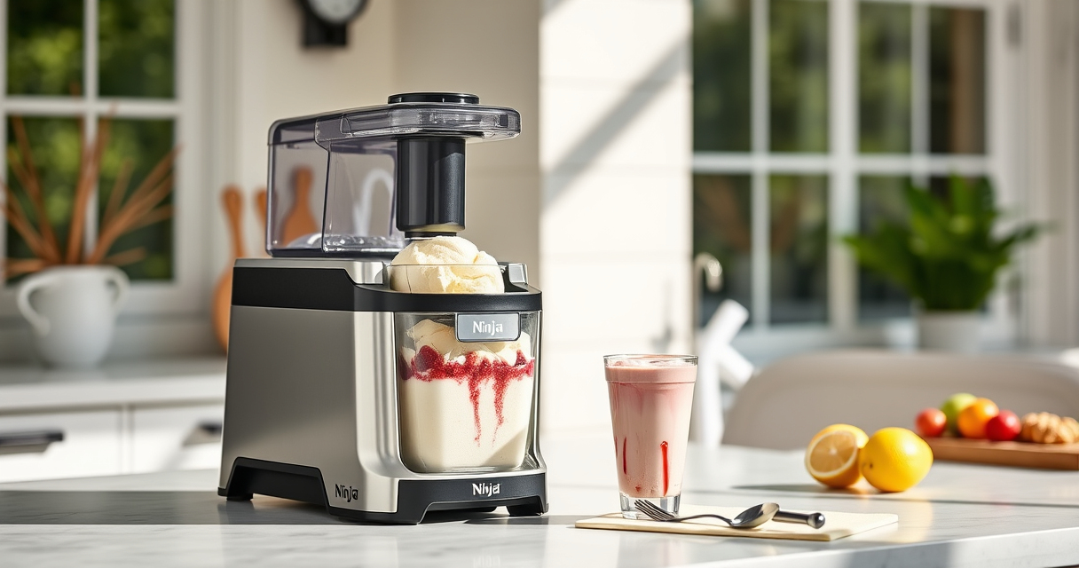 Beat the Summer Heat with the Ninja CREAMi Deluxe Ice Cream Maker
