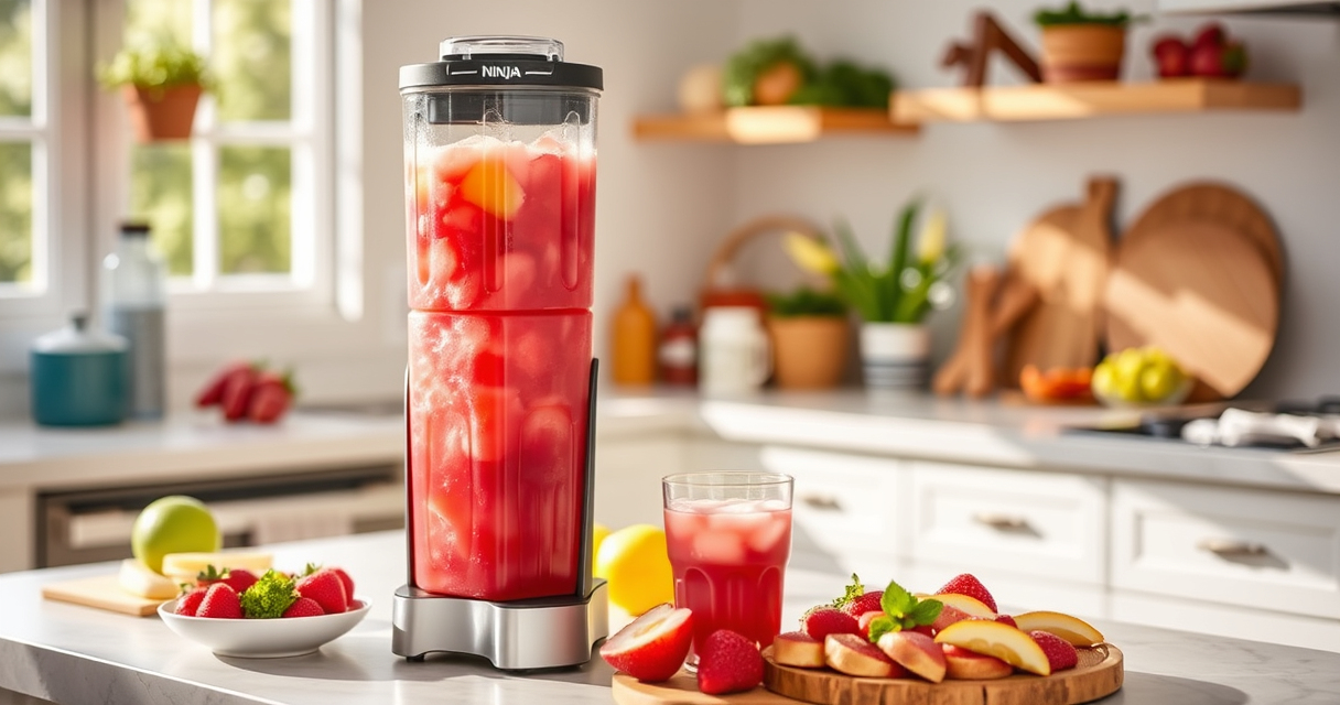 Beat the Summer Heat with the Ninja SLUSHi Frozen Drink Maker