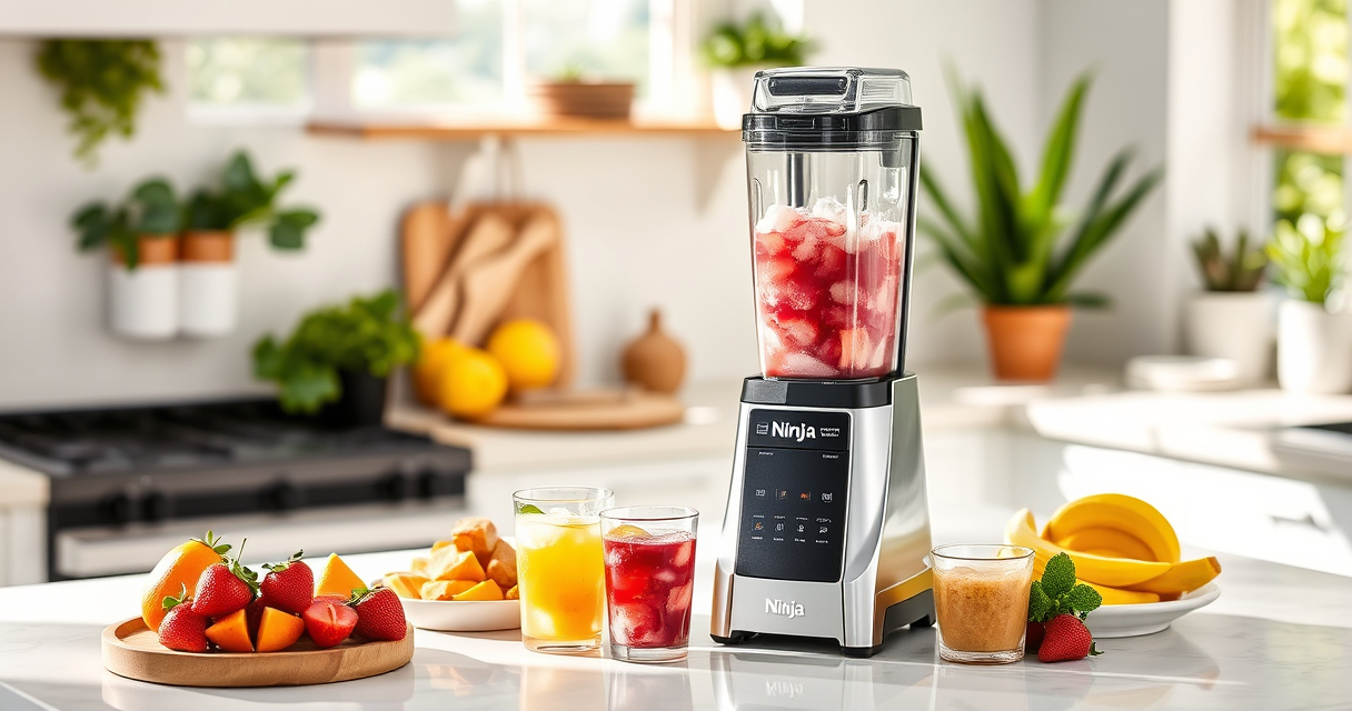 Beat the Summer Heat with the Ninja SLUSHi Twist Frozen Drink Maker