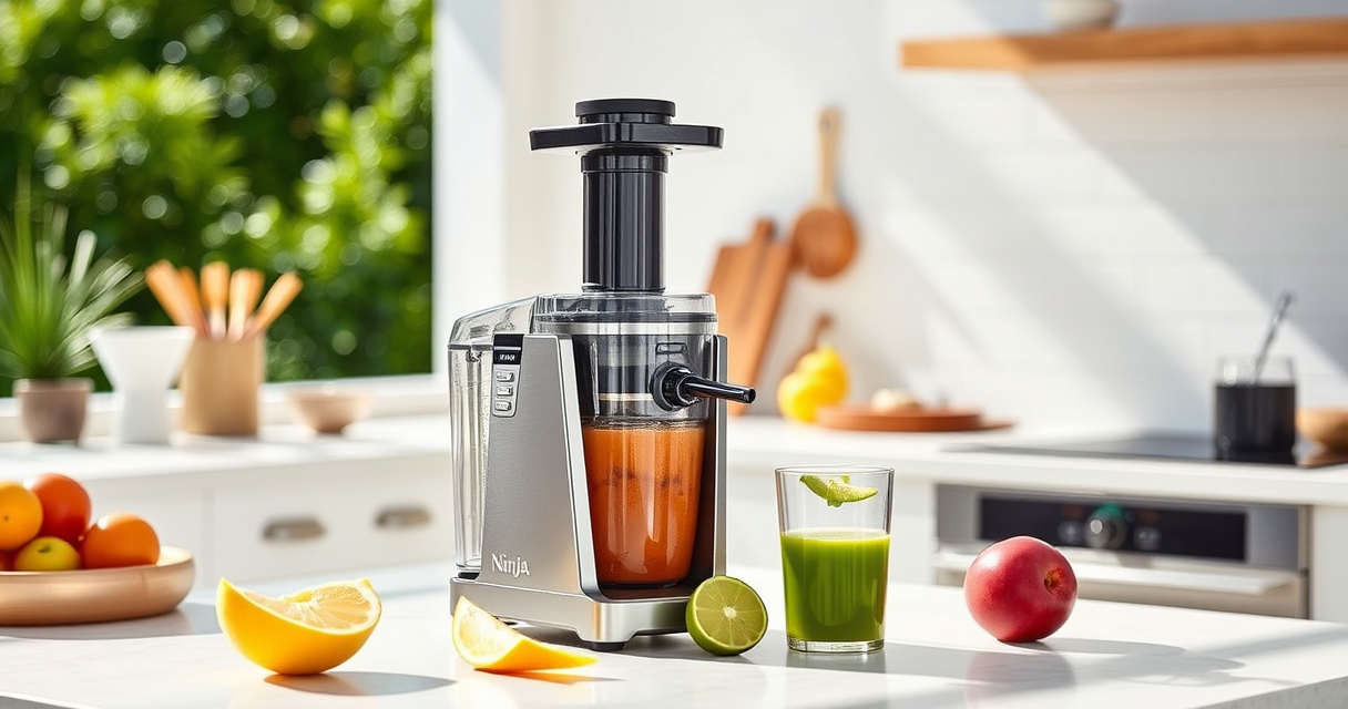 Bright Summer Juicing: Ninja NeverClog Cold Press Juicer Review