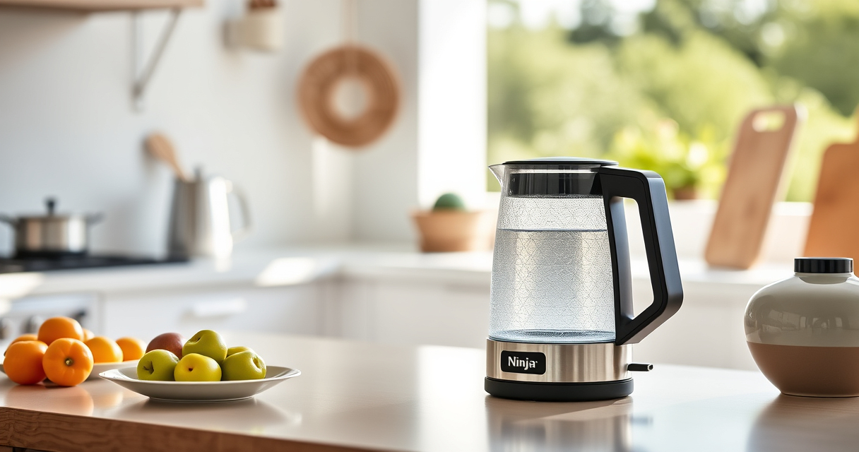 Cool Off with the Ninja KT200BL Precision Temperature Electric Kettle