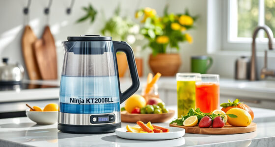 Cool Summer Beverages & Recipes with Ninja KT200BL Electric Kettle