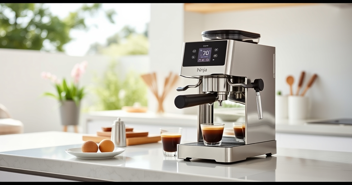 Enjoy Summer Mornings with the Ninja Luxe Café Pro Espresso Machine