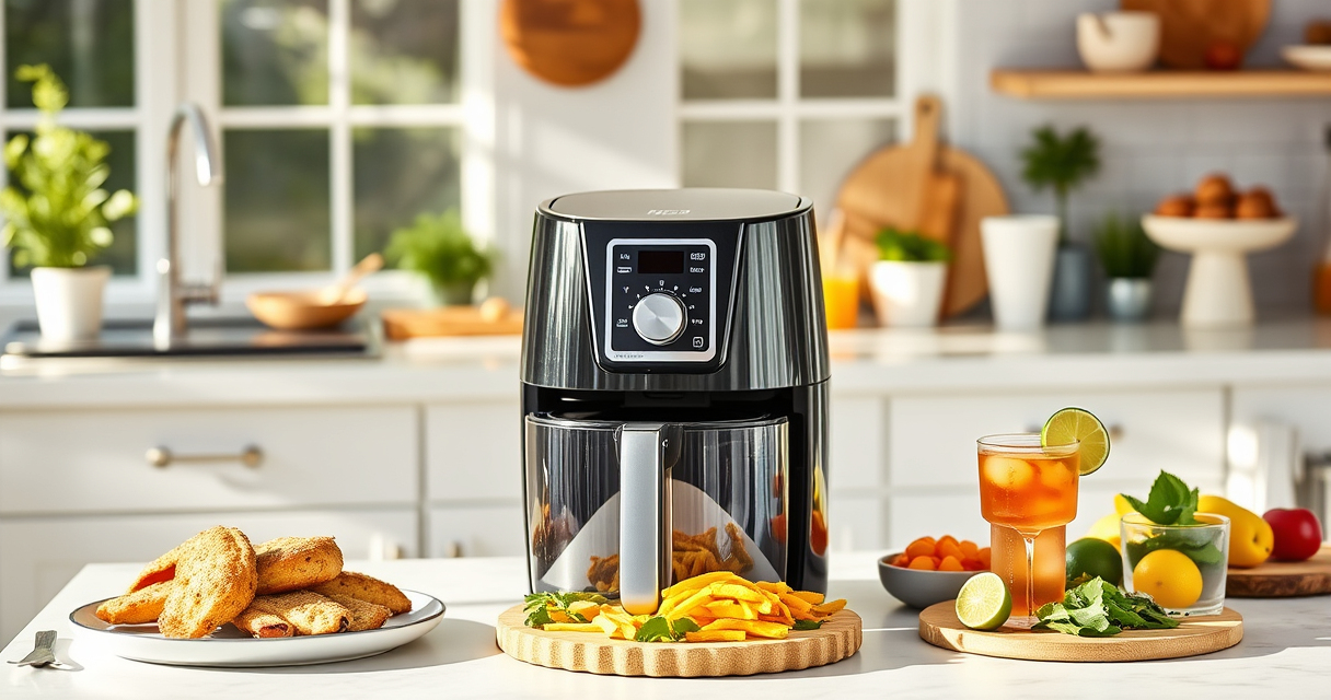 Host Effortlessly with the Ninja Crispi Pro Glass Air Fryer for Summer Gatherings